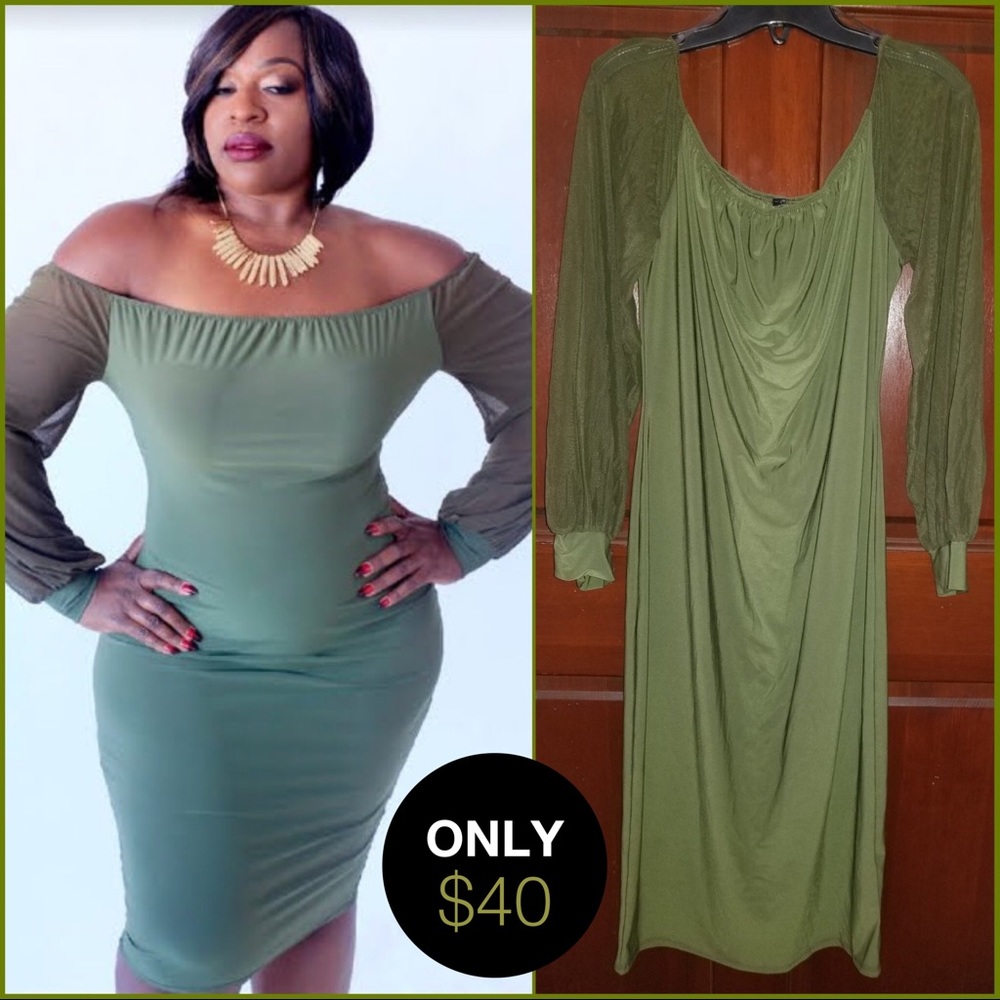 Off Shoulder Bodycon Dress